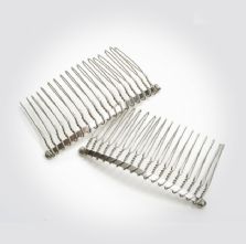 Pack of 2 Steel and Wire Hair Combs 7.5cm